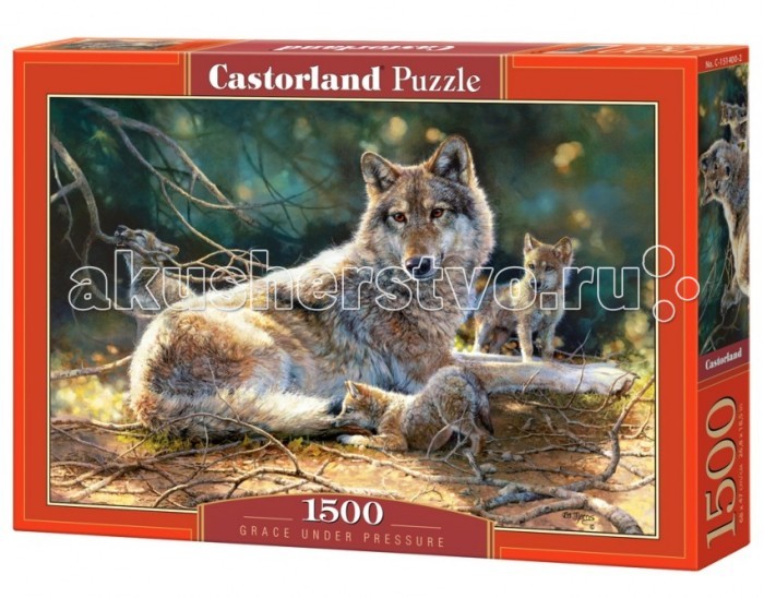 

Castorland Пазл Волки 1500 элементов