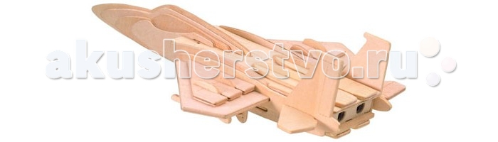 

Конструктор Wooden Toys Сборная модель Истребитель F15