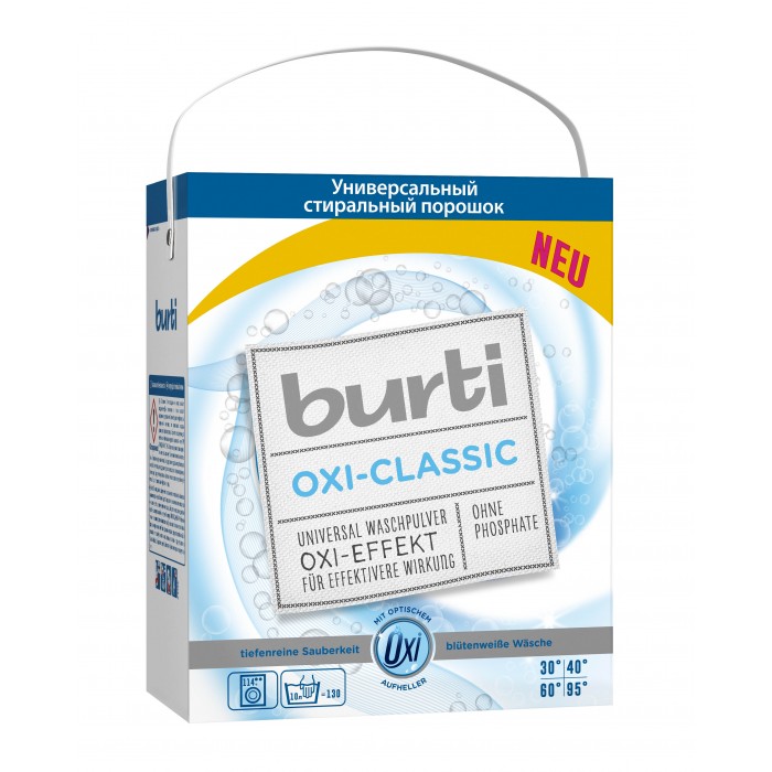 

Burti Универсальный стиральный порошок OXI-эффект 5.7 кг