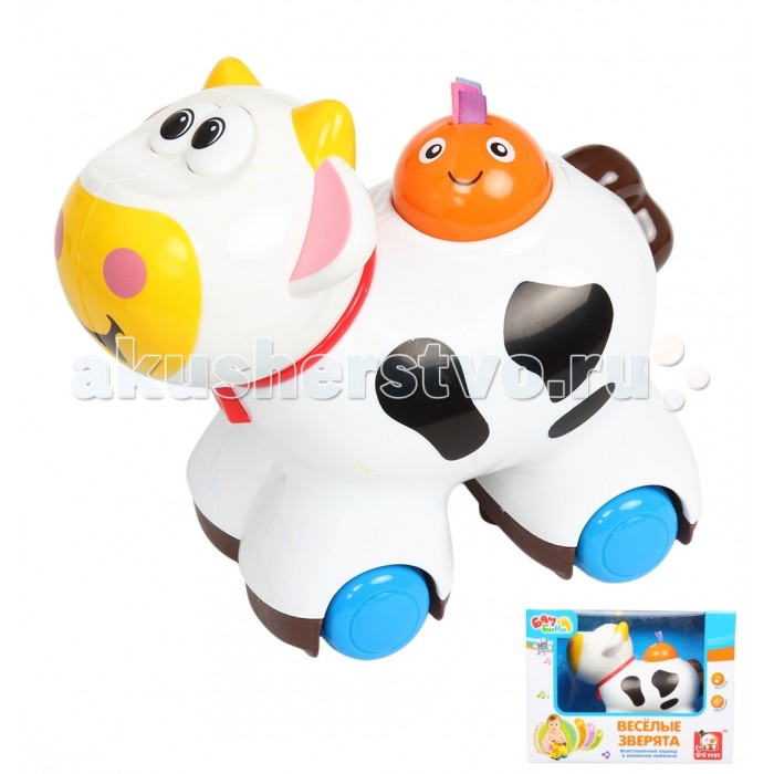 

Развивающая игрушка S+S Toys Корова на батарейках