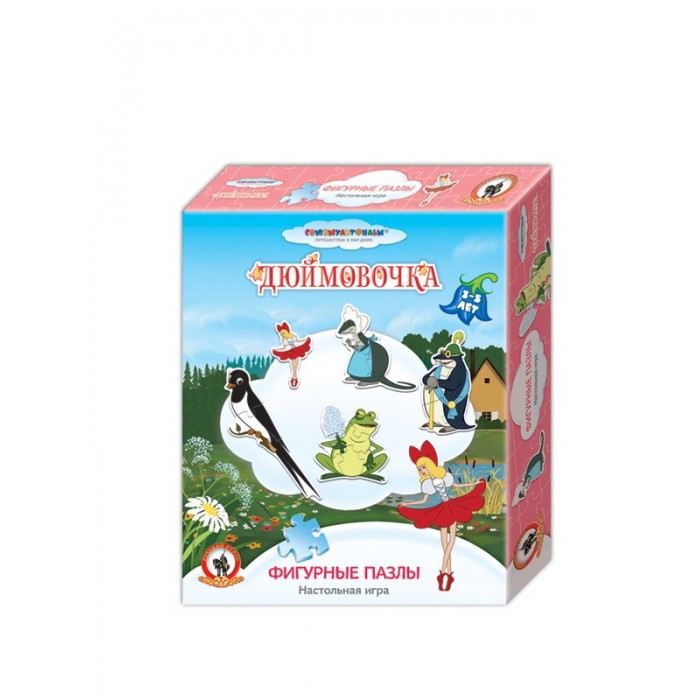 

Русский стиль Фигурные пазлы Союзмультфильм Дюймовочка