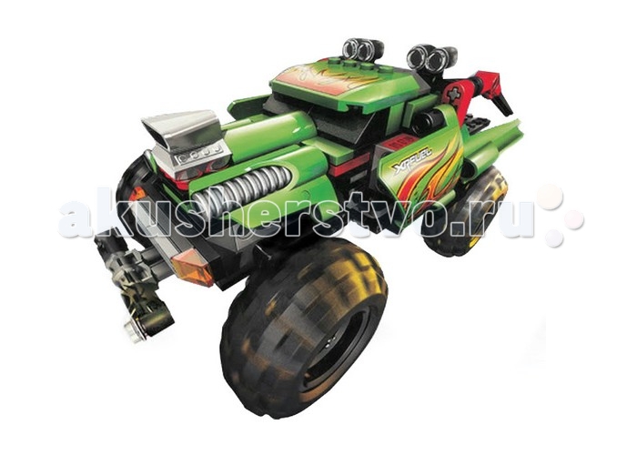 

Конструктор Education Line MotoBlock Машинка Джип Crash XL 210 элементов