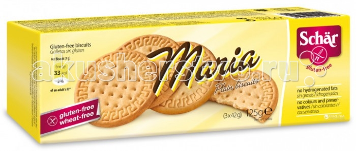 

Schar Печенье Мария 125 г 6 шт.