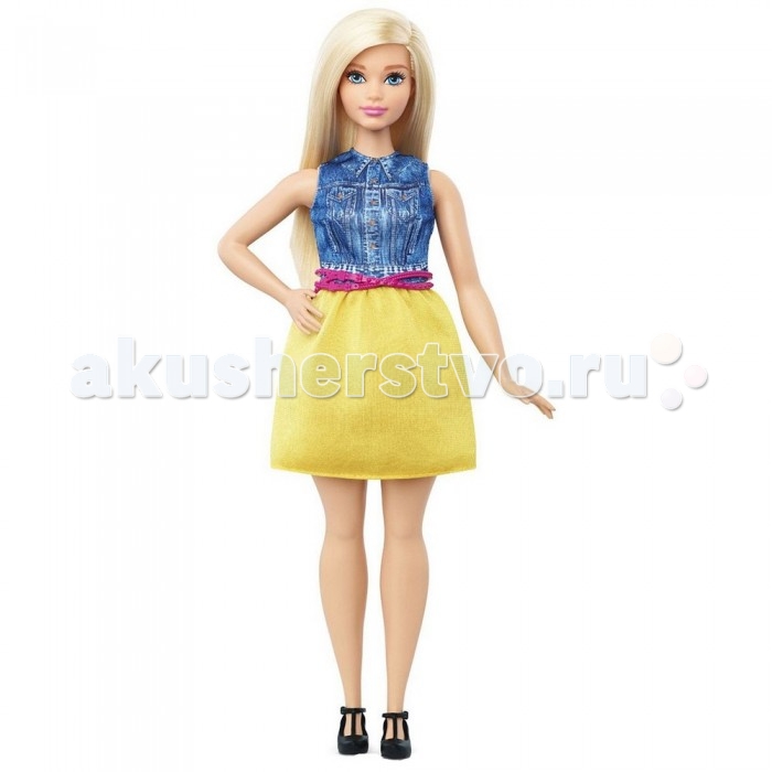 

Barbie Кукла Барби Игра с модой блондинка в желтой юбке