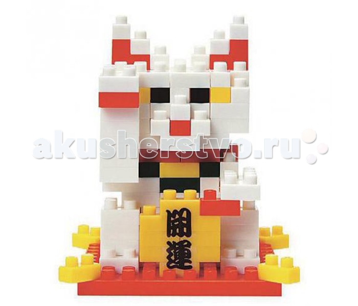 

Конструктор Nanoblock Кот удачи 150 элементов