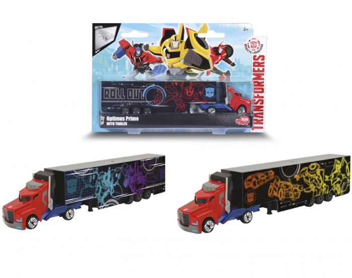 

Dickie Трансформеры Трейлер Optimus Prime с прицепом 20 см