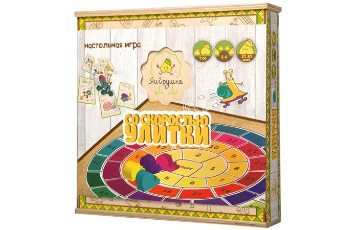 

ЯиГрушка Настольная игра Со скоростью улитки
