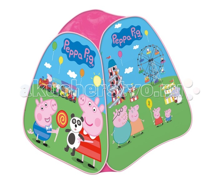 

Peppa Pig Игровая палатка Пеппа в луна-парке (в картонной упаковке)