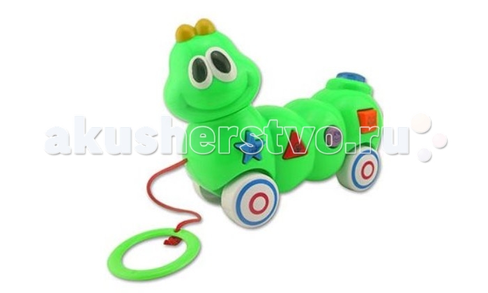 

Каталка-игрушка Top Toys GT8885 Гусеница со звуком
