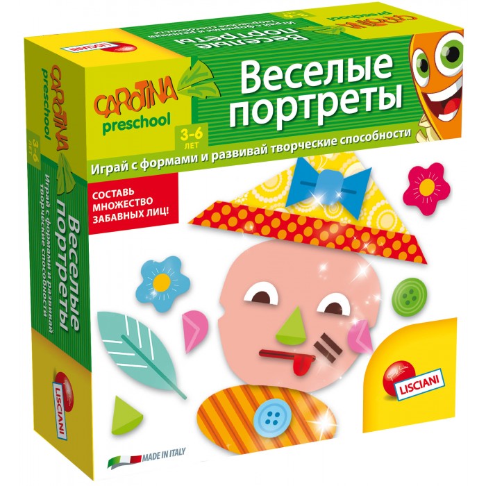 

Lisciani Игра настольная Веселые портреты R55098