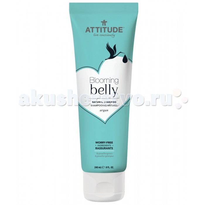 

Attitude Натуральный Шампунь Blooming Belly с Аргановым маслом 240 мл