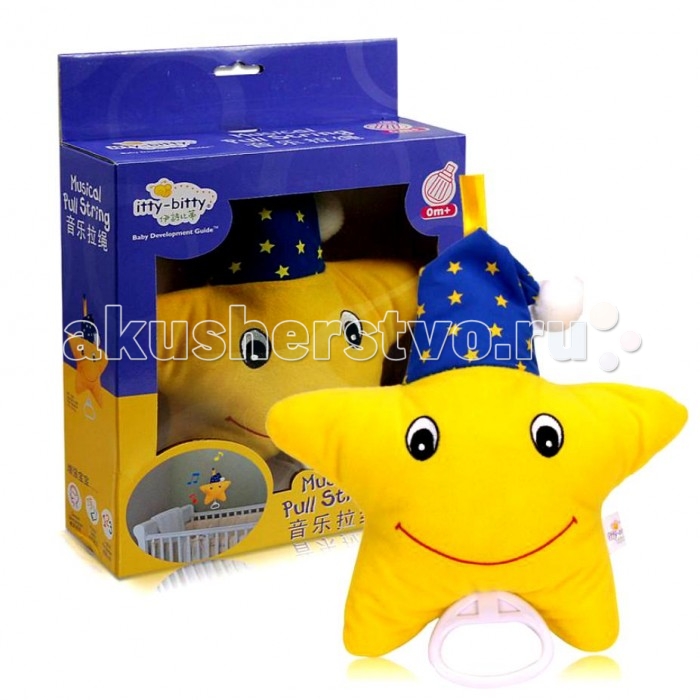 

Подвесная игрушка Кот Муар Музыкальная подвеска Звездочка