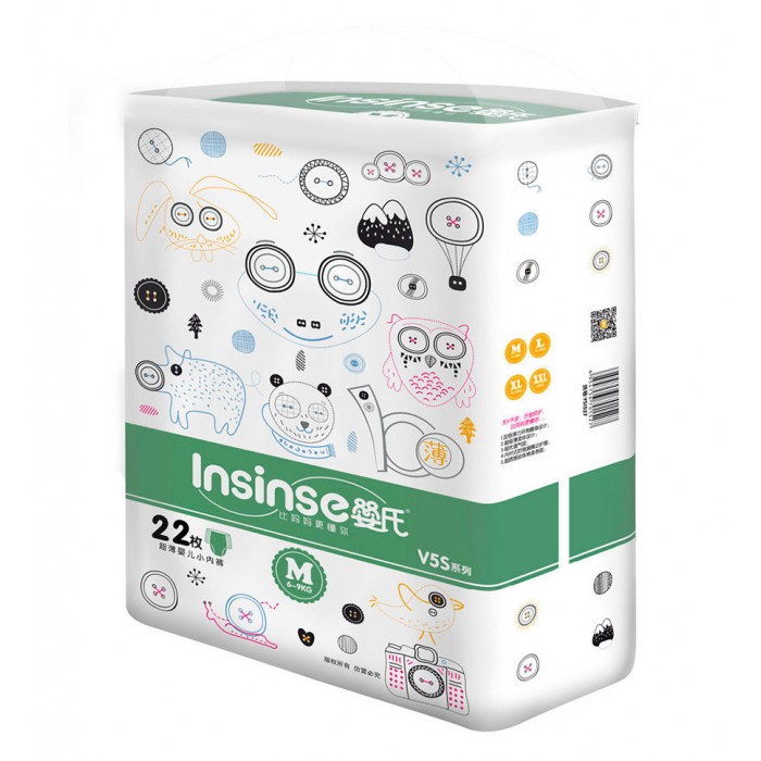 

Insinse Подгузники трусики M (6-9 кг) 22 шт.