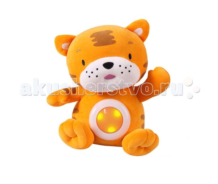 

Мягкая игрушка Кот Муар Тигренок свет, звук
