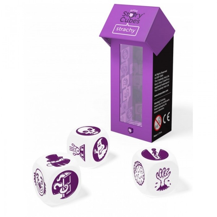 

Rory's Story Cubes Кубики Историй доп Набор Ужастики 3 кубика