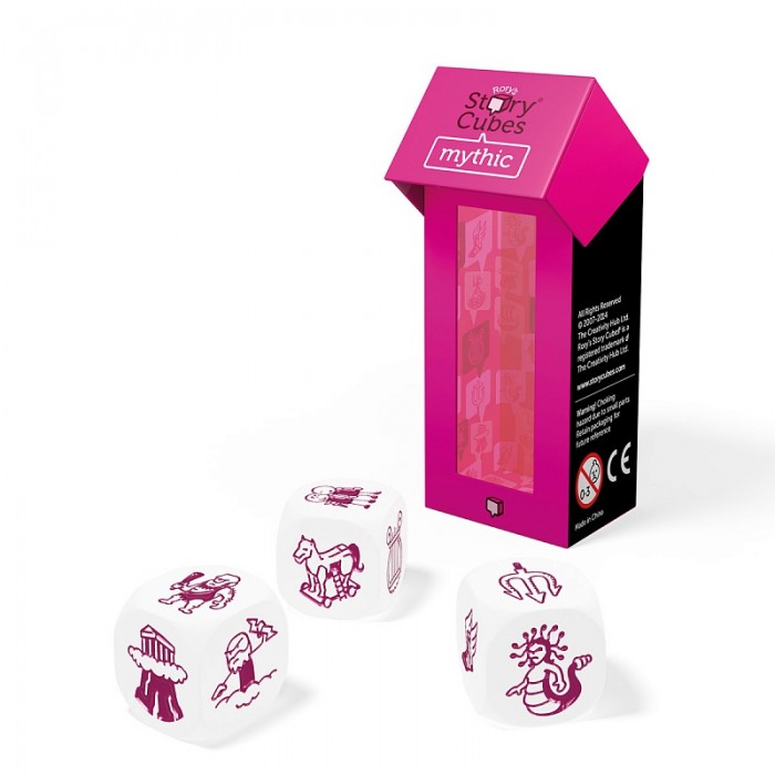 

Rory's Story Cubes Кубики Историй доп Набор Мифы 3 кубика