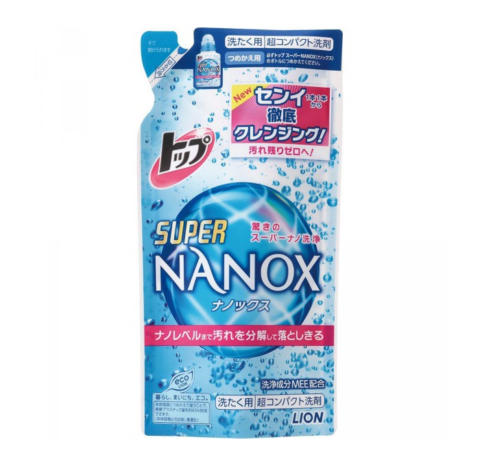 

Lion Жидкое средство для стирки Top Super Nanox запасной блок 660 г