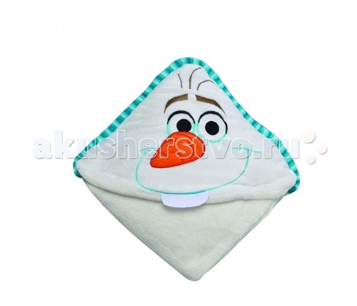 

Плед Rubie's с капюшоном Frozen Холодное сердце Olaf размер 100 х 100 см