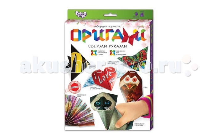 

Danko Toys Набор для творчества Оригами Для девочек Oр-01-04
