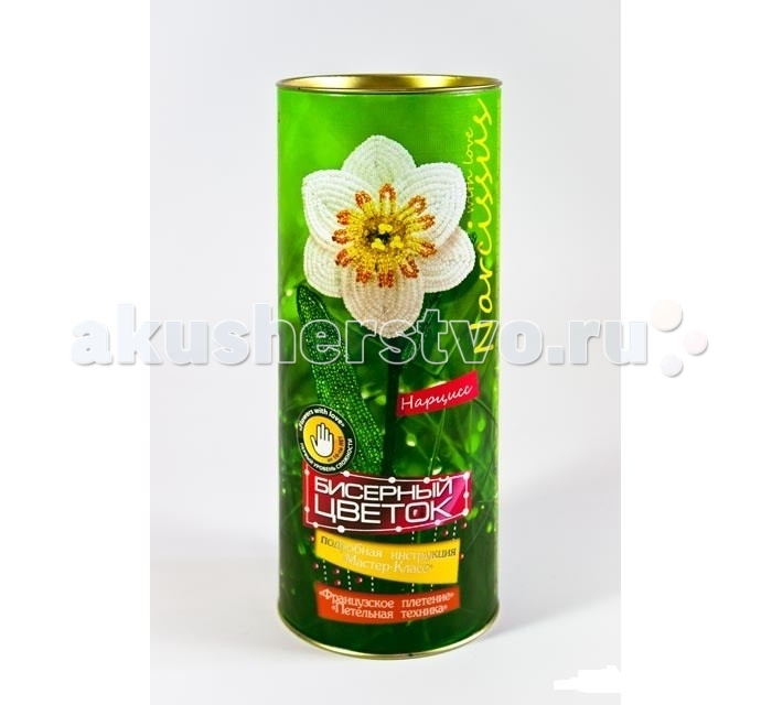 

Danko Toys Набор для творчества Бисерный Цветок Нарцисс