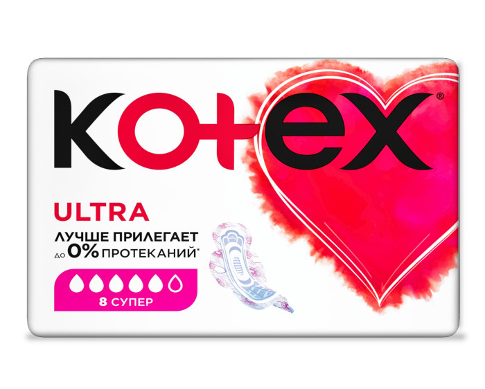 

Kotex Гигиенические прокладки Ultra Super 8 шт.