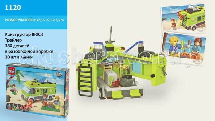 

Конструктор Enlighten Brick Конструктор 380 деталей