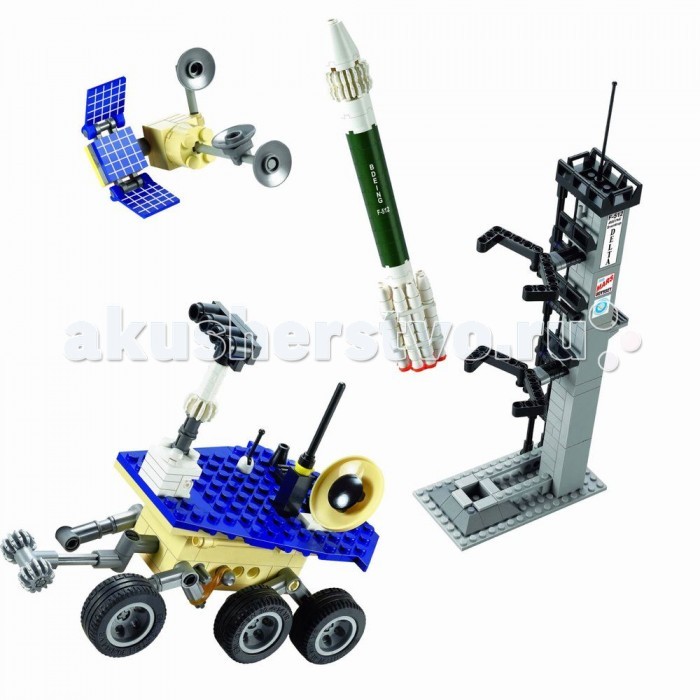 

Конструктор Enlighten Brick Космическая станция 512, 461 деталь
