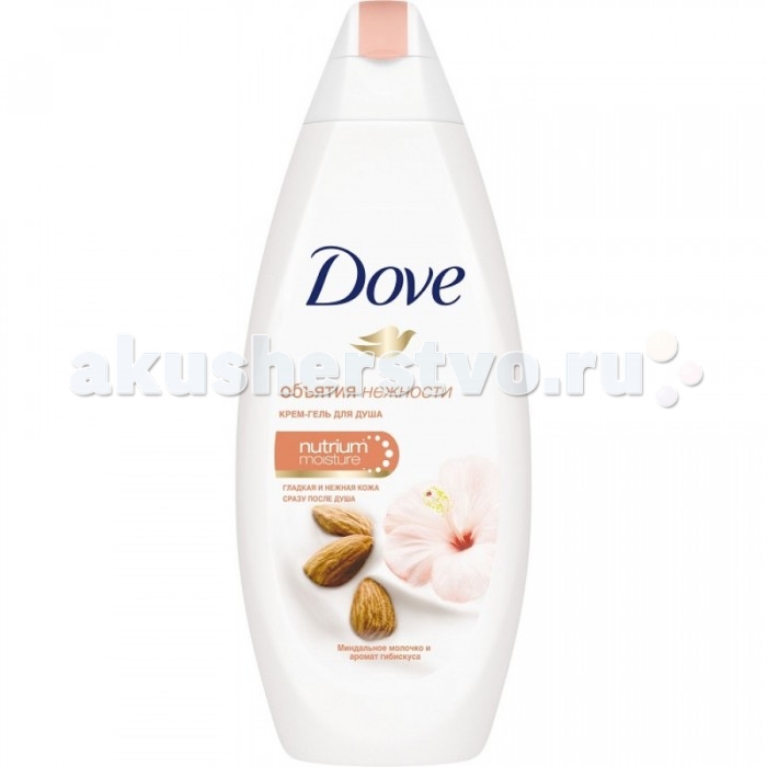 

Dove Крем-гель для душа Миндальное молочко и гибискус 250 мл