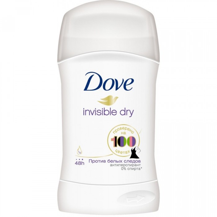 

Dove Антиперспирант для женщин Невидимый стик 40 мл