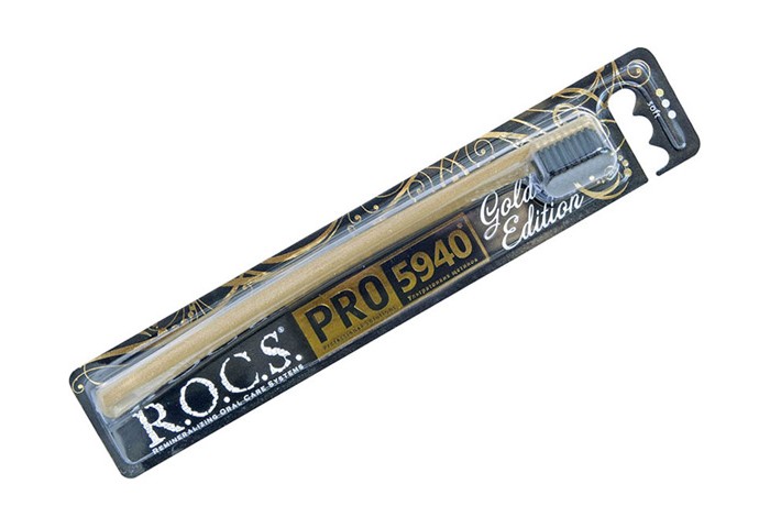 

R.O.C.S. PRO Gold Edition Зубная щетка мягкая
