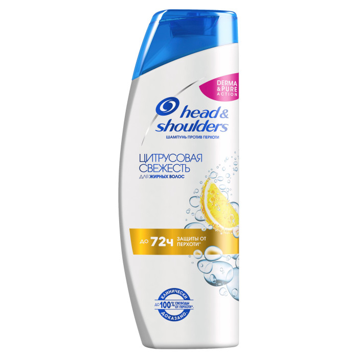 

Head & Shoulders Шампунь против перхоти 2 в 1 Цитрусовая свежесть 600 мл