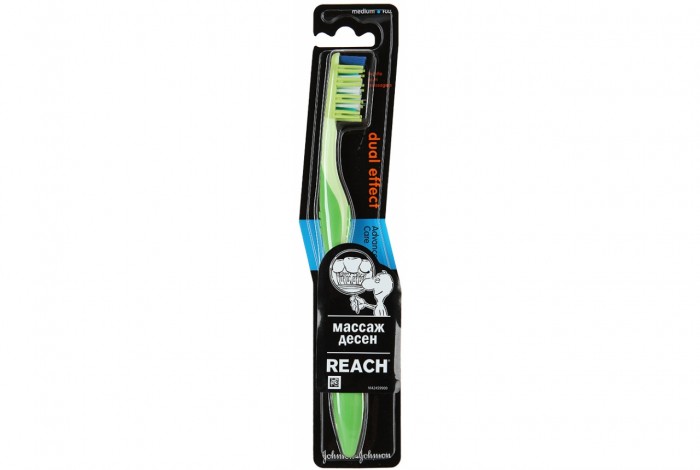 

Reach Dualeffect Зубная щетка средняя 12/REACH/2422404