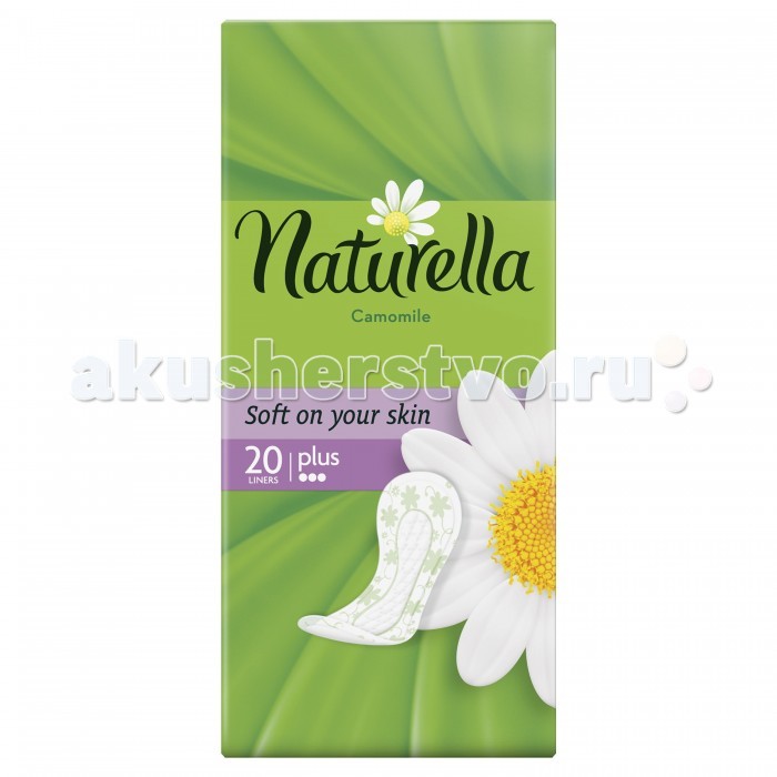

Naturella Женские гигиенические прокладки на каждый день Camomile Plus Single 20 шт.