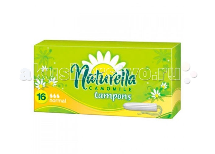 

Naturella Тампоны женские гигиенические Camomile Normal Duo 16 шт.