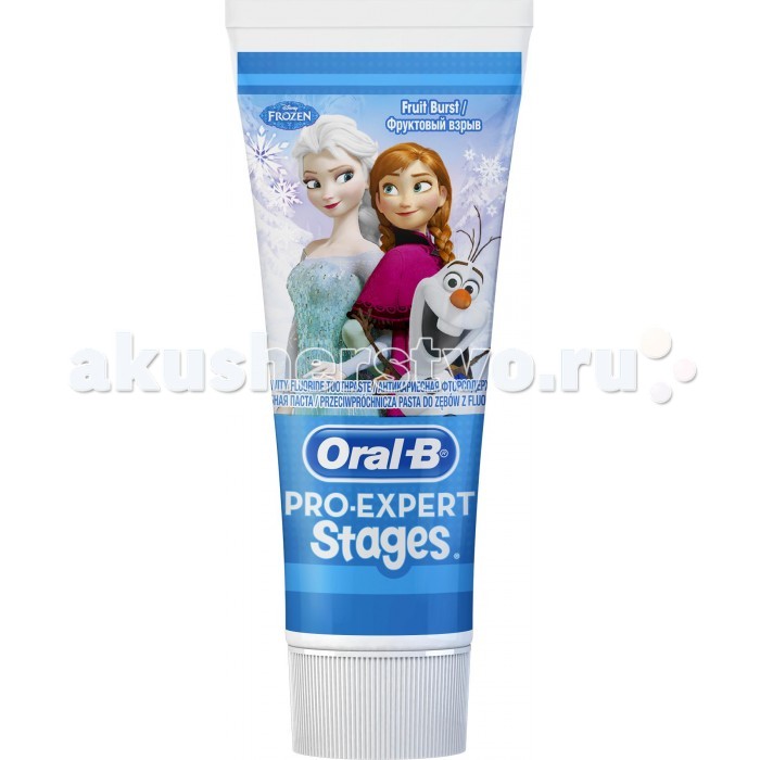 

Oral-B Зубная паста Pro Expert Stages Фруктовый взрыв Fruit Burst 75 мл
