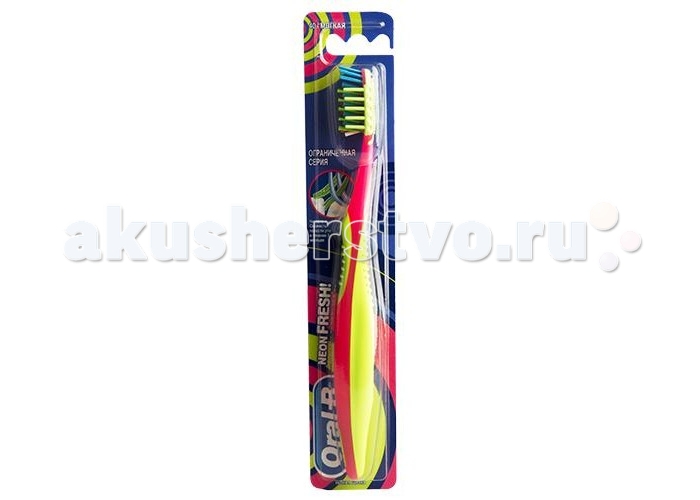 

Oral-B Зубная щетка Neon Fresh 40 Мягкая 1 шт.