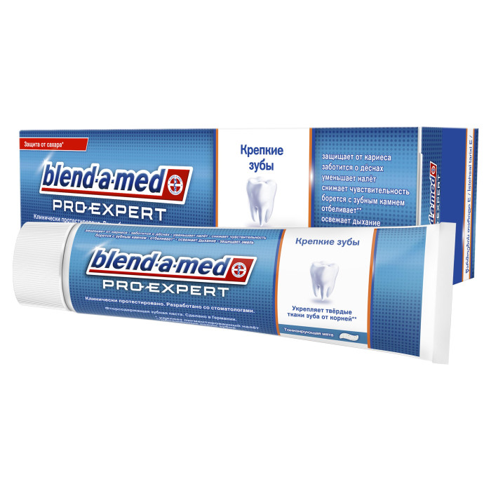 

Blend-a-med Зубная паста ProExpert Крепкие зубы Тонизирующая мята 100 мл