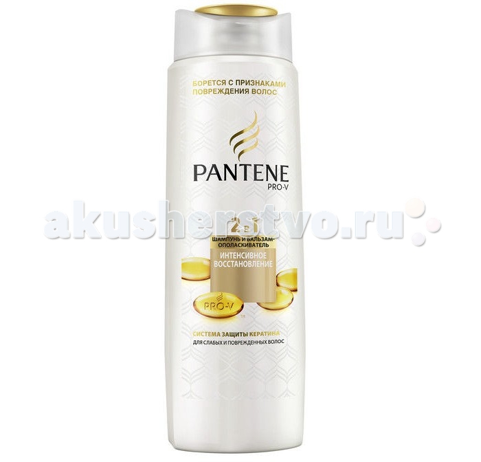 

Pantene Шампунь 2 в 1 Интенсивное восстановление 400 мл