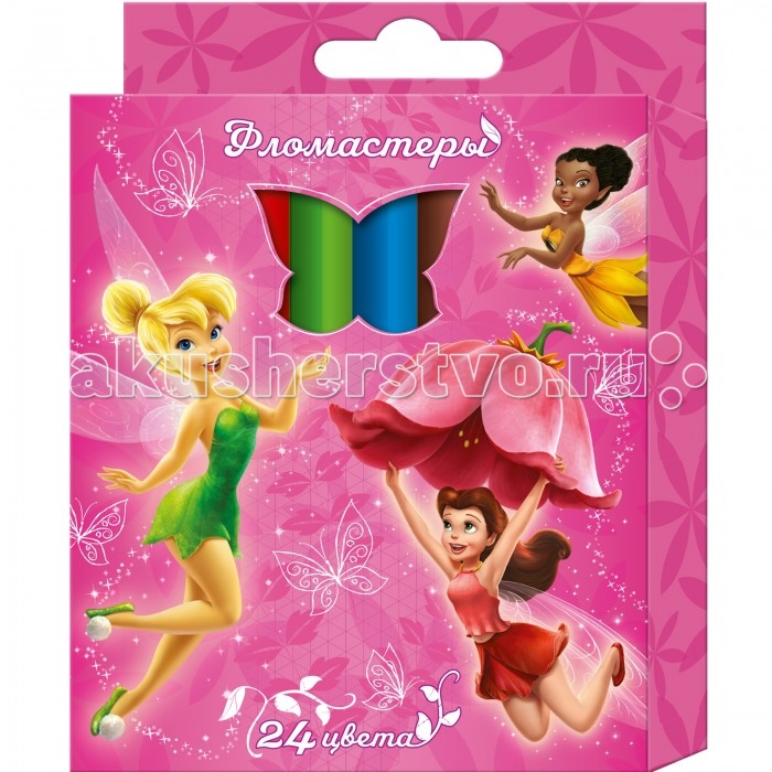 

Фломастеры Disney Феи 24 цвета