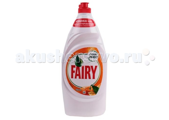 

Fairy P&G Средство для мытья посуды Апельсин и лимонник 900 мл