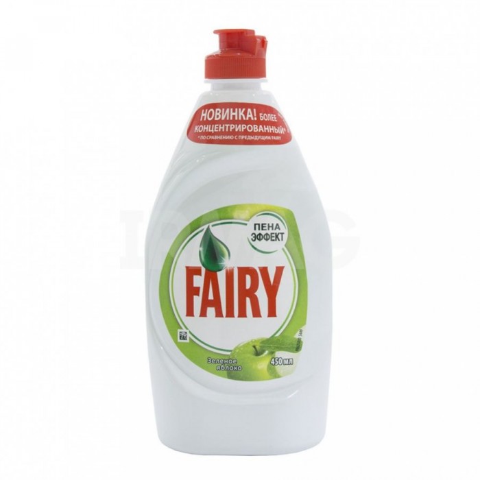 

Fairy P&G Средство для мытья посуды Зеленое яблоко 450 мл