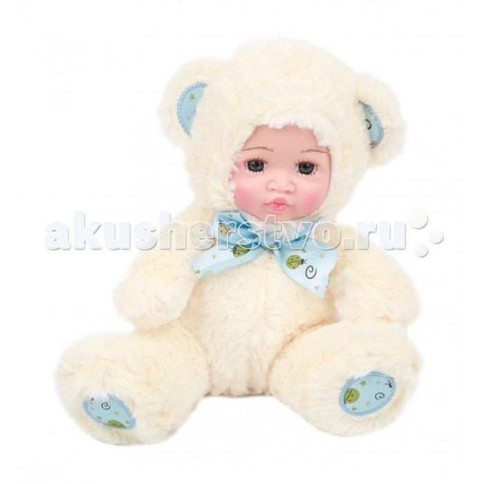 

Leader Kids Пупс в костюме с бантиком 20 см