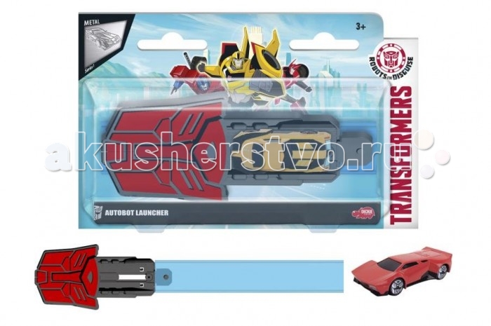 

Dickie Трансформеры Ускоритель Автобот + 1 машинка Die-Cast