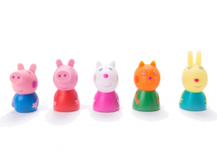 

Peppa Pig Пальчиковый театр 5 фигур на блистере