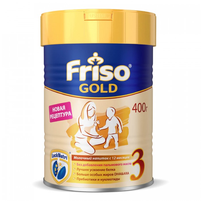 

Friso Заменитель Детское молочко New 3 Gold 400 г с 12 мес.