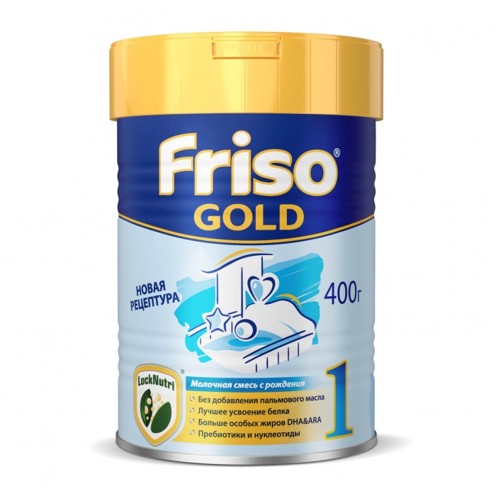 

Friso Заменитель Фрисолак New 1 Gold 400 г с 0 мес.