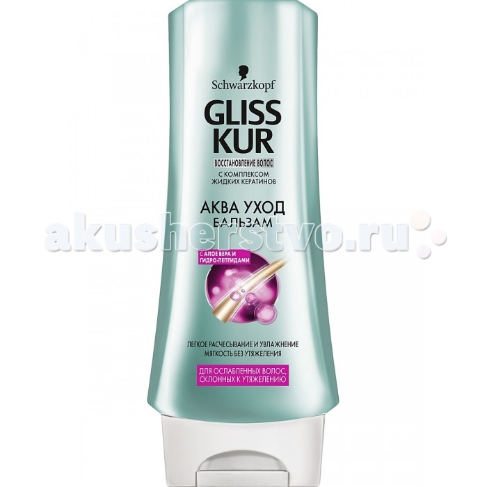 

Gliss Kur GLISS KUR Бальзам Аква Уход 200 мл