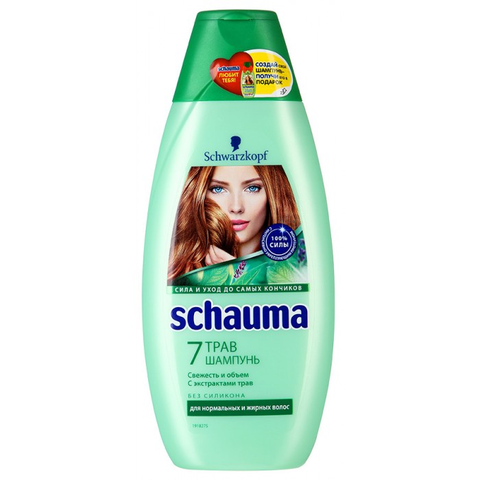 

Schauma Шампунь 7 Трав 380 мл