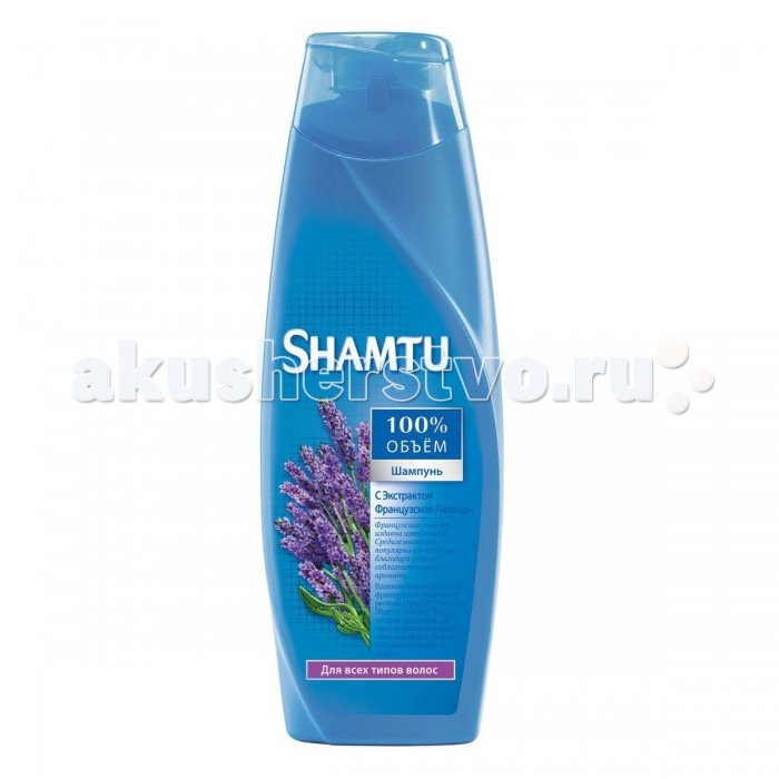 

Shamtu Шампунь Cвежесть лаванды с экстрактом французской лаванды 360 мл