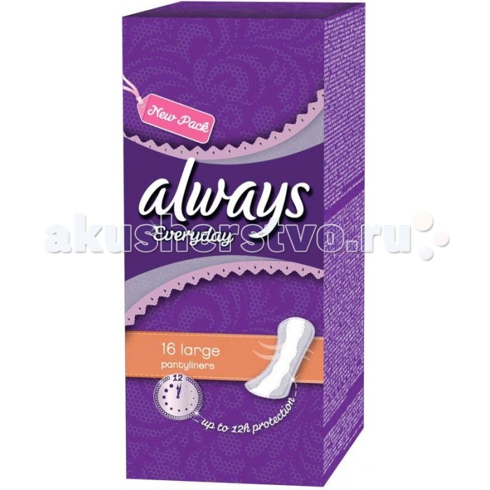 

Always Женские гигиенические прокладки на каждый день Normal Deo Single 20 шт.